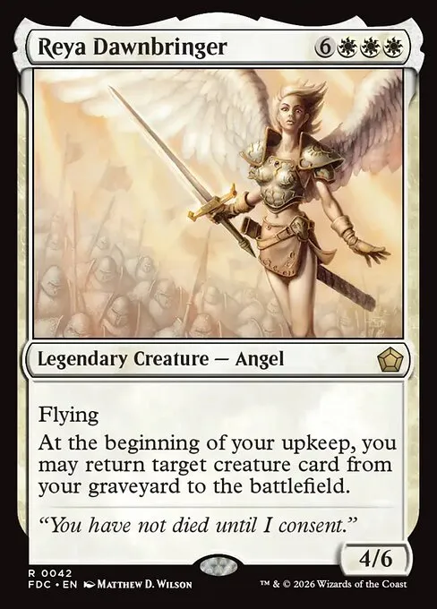 Reya Dawnbringer - Foil