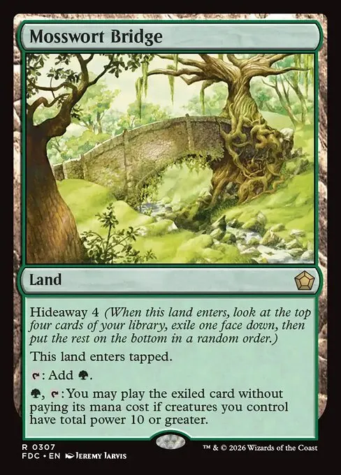 Mosswort Bridge - Foil