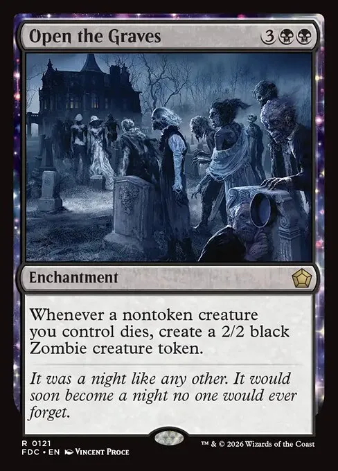Open the Graves - Foil