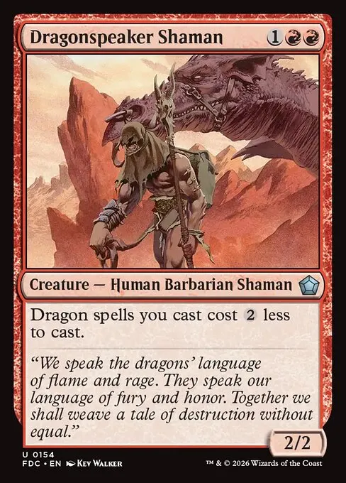 Dragonspeaker Shaman - Foil