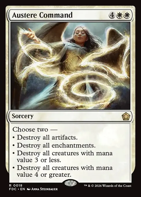Austere Command - Foil