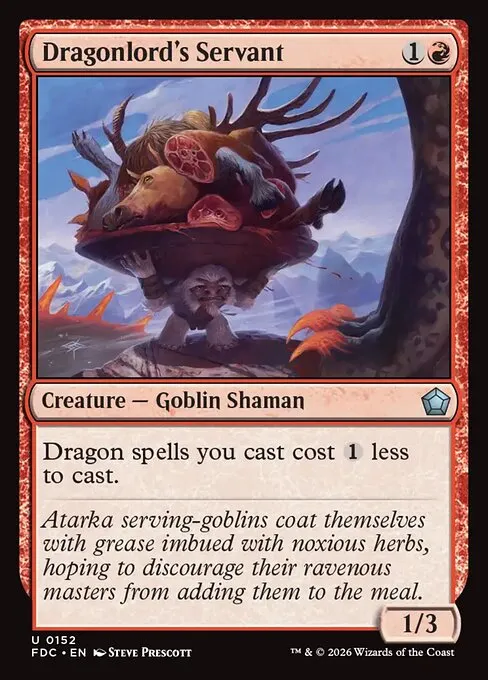 Dragonlord's Servant - Foil