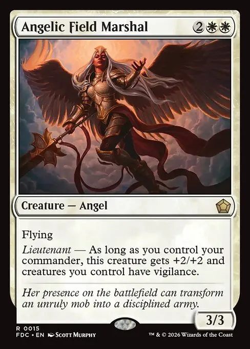 Angelic Field Marshal - Foil