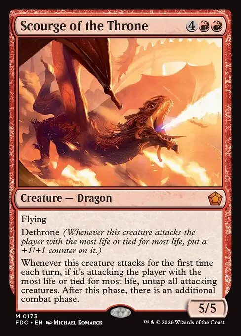 Scourge of the Throne - Foil