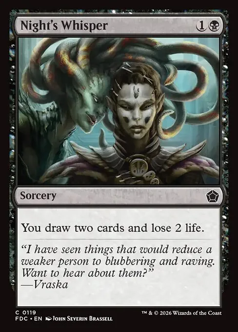 Night's Whisper - Foil