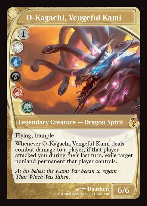 O-Kagachi, Vengeful Kami - Foil