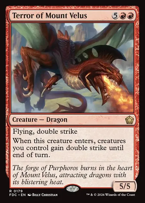 Terror of Mount Velus - Foil
