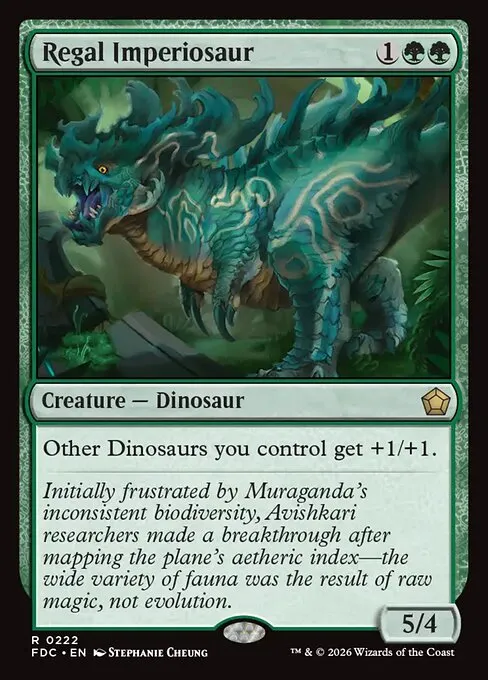 Regal Imperiosaur - Foil