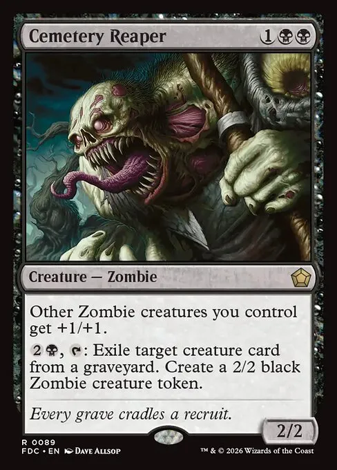 Cemetery Reaper - Foil