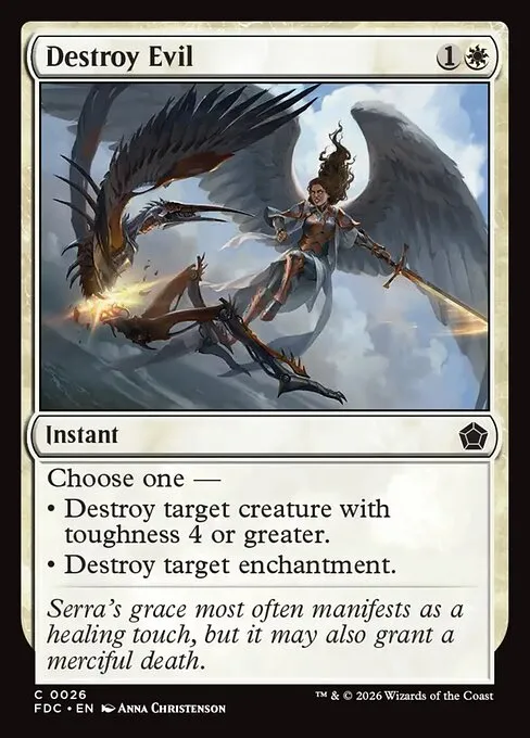 Destroy Evil - Foil