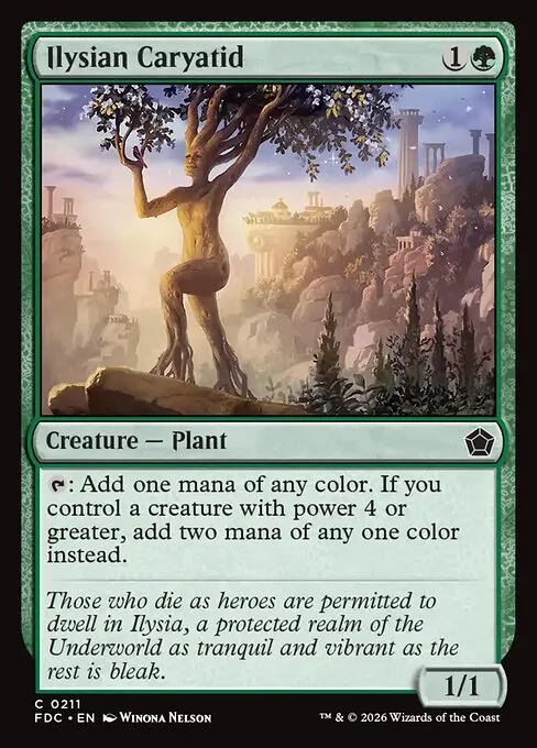 Ilysian Caryatid - Foil