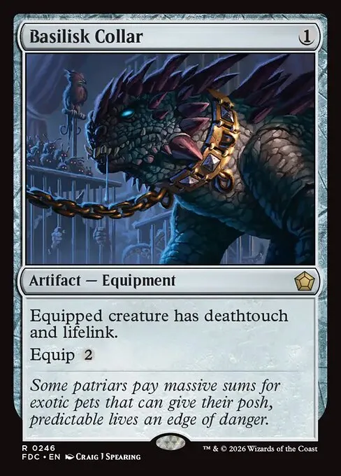 Basilisk Collar - Foil