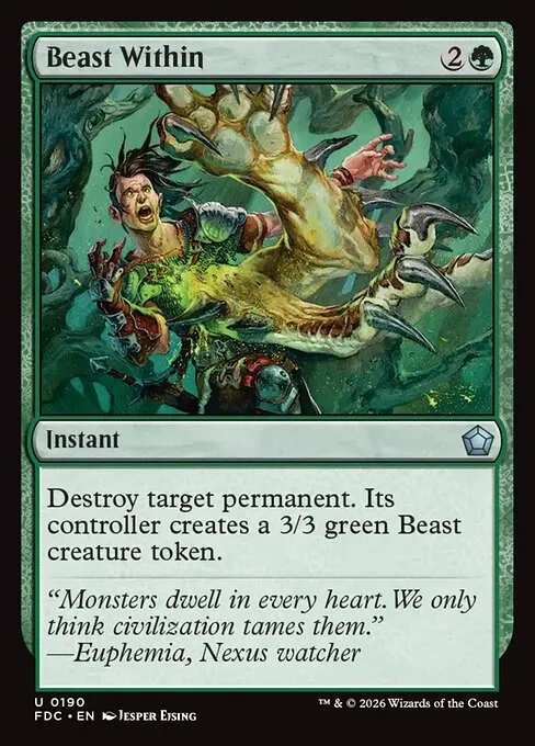 Beast Within - Foil