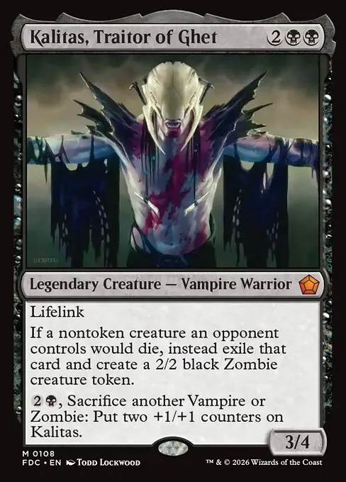Kalitas, Traitor of Ghet - Foil