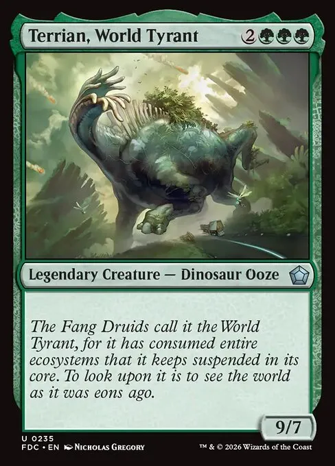 Terrian, World Tyrant - Foil
