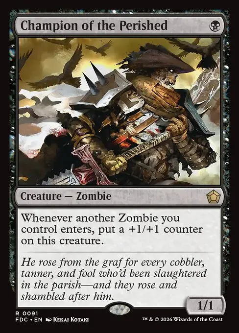 Champion of the Perished - Foil