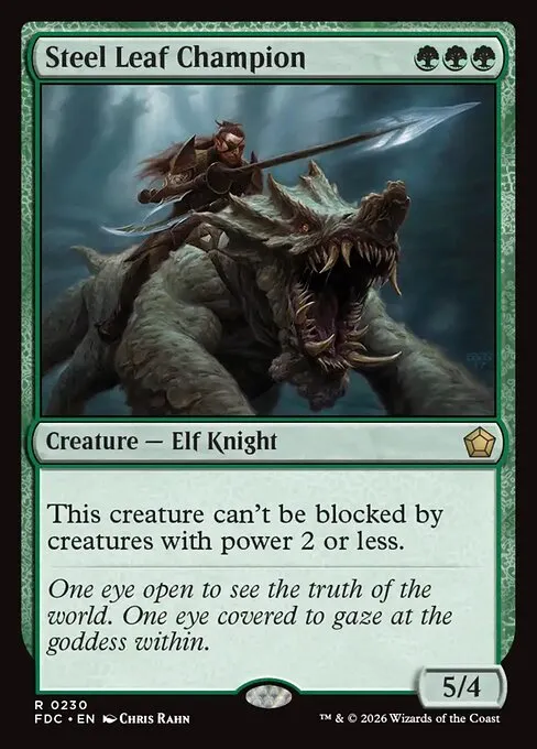 Steel Leaf Champion - Foil