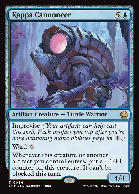 Kappa Cannoneer - Foil