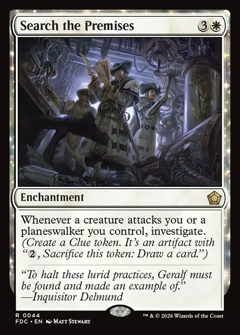 Search the Premises - Foil