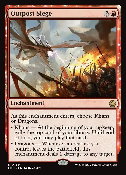 Outpost Siege - Foil