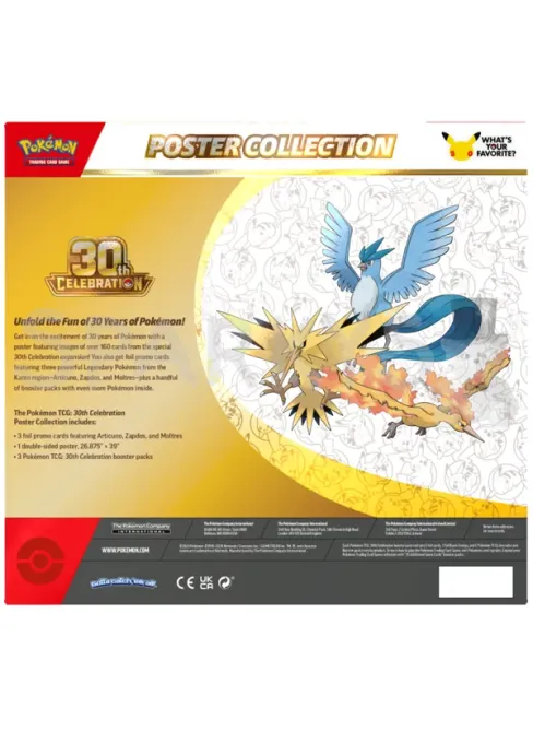POKÉMON: 30th Celebration - Poster Collection