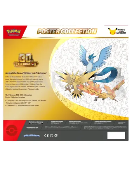POKÉMON: 30th Celebration - Poster Collection