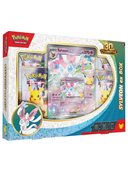POKÉMON: 30th Celebration - SYLVEON ex Box