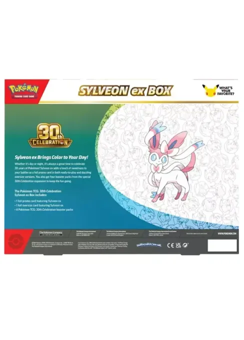 POKÉMON: 30th Celebration - SYLVEON ex Box