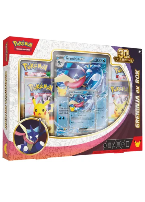 POKÉMON: 30th Celebration - GRENINJA ex Box