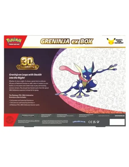 POKÉMON: 30th Celebration - GRENINJA ex Box