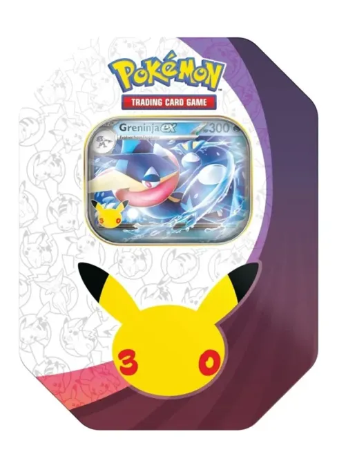 POKÉMON: 30th Celebration - Tin - (GRENINJA ex)