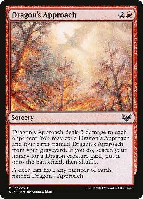 Dragon's Approach - Foil