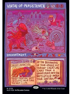 Virtue of Persistence // Locthwain Scorn - Foil