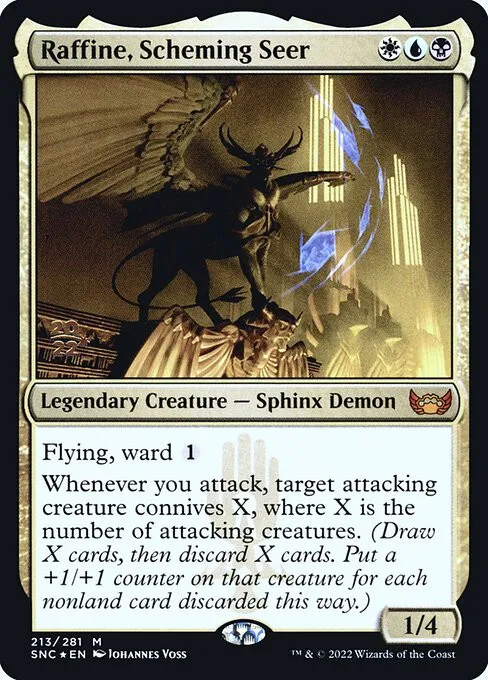 Raffine, Scheming Seer - Foil