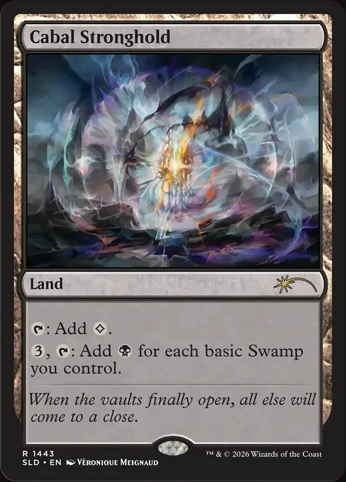 Cabal Stronghold - Foil