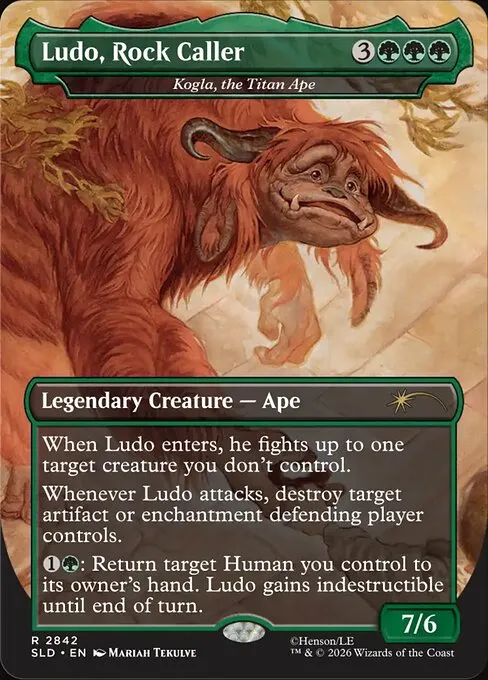 Kogla, the Titan Ape - Foil