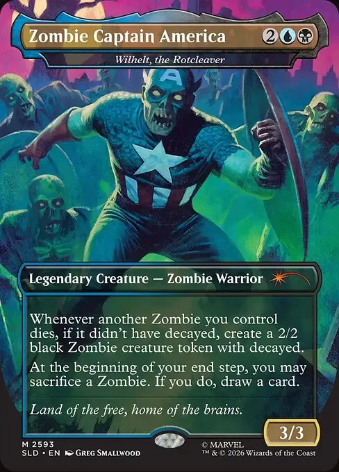 Wilhelt, the Rotcleaver - Foil