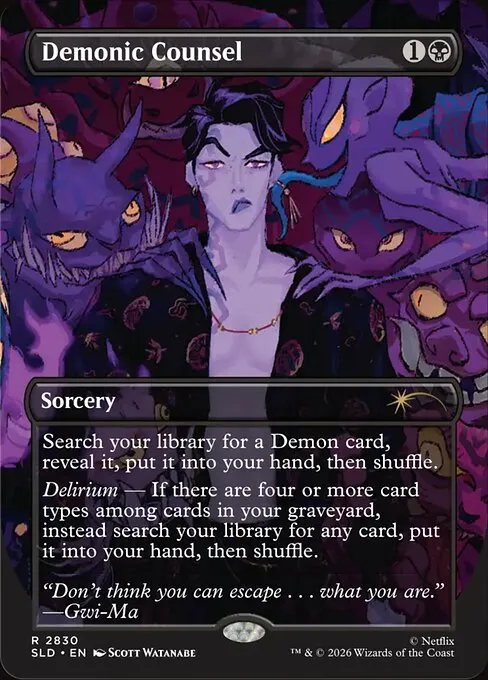 Demonic Counsel - Foil