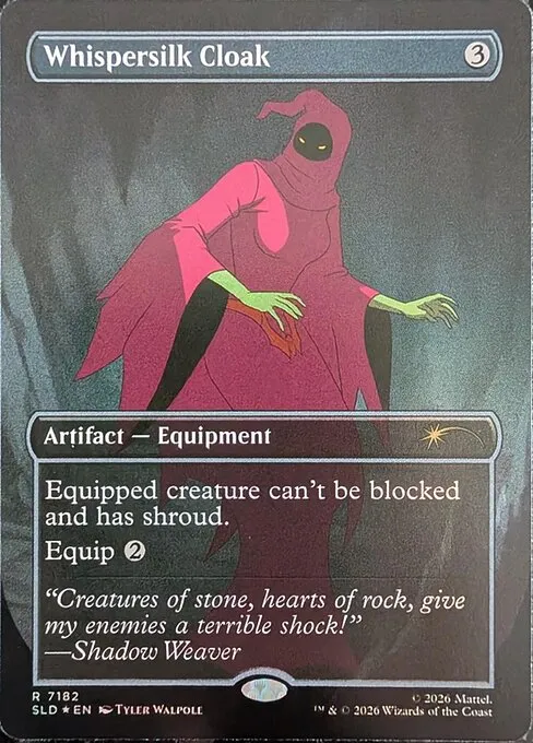 Whispersilk Cloak - Foil