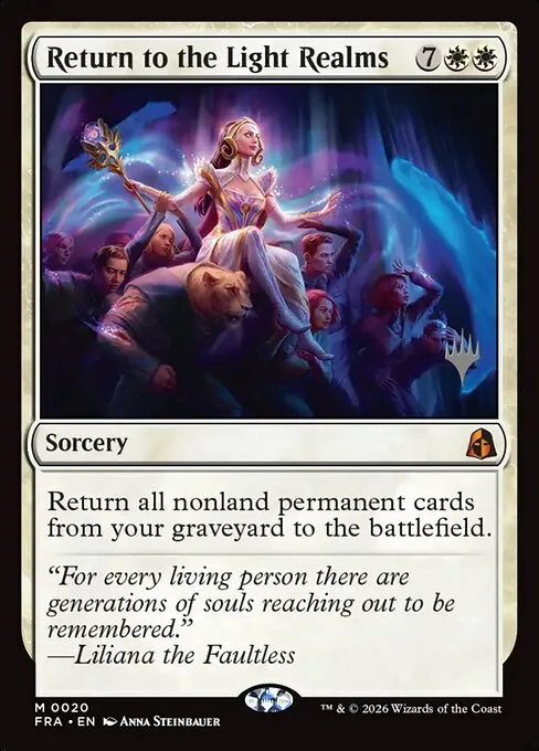 Return to the Light Realms - Foil