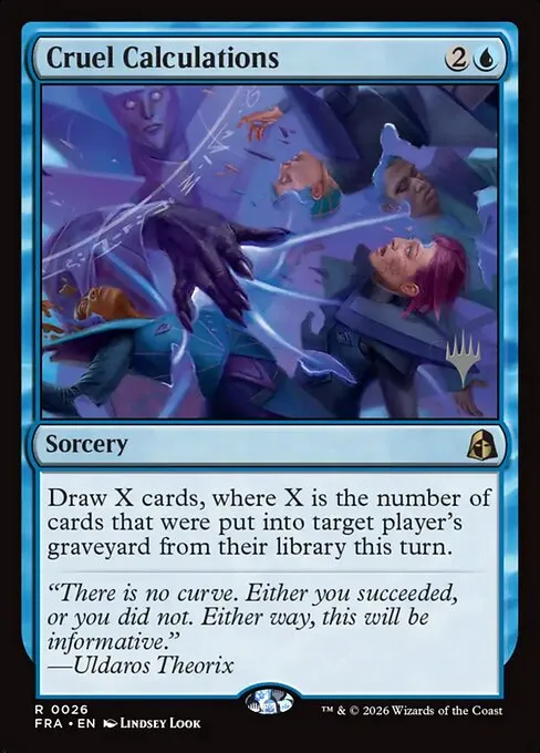 Cruel Calculations - Foil