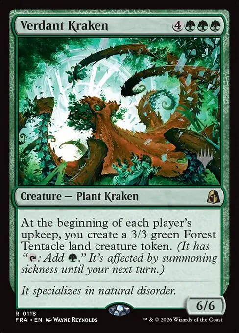Verdant Kraken - Foil