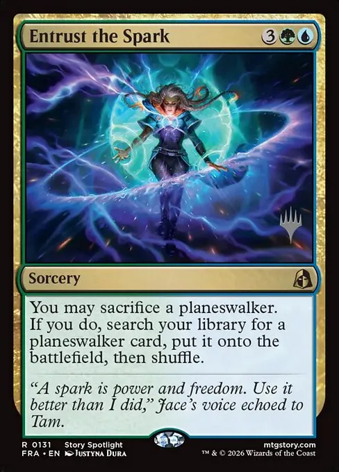 Entrust the Spark - Foil