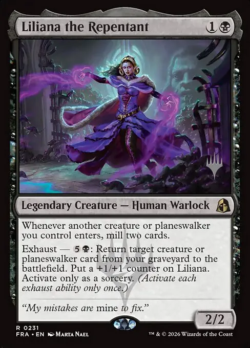 Liliana the Repentant - Foil