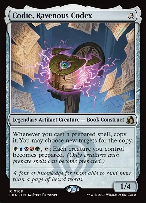Codie, Ravenous Codex - Foil