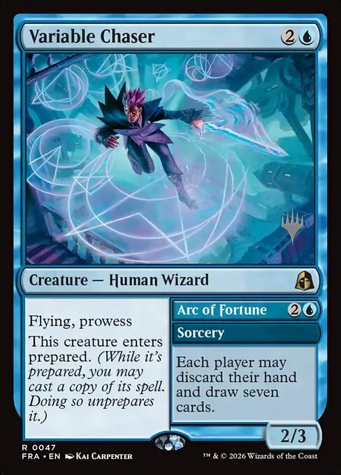 Variable Chaser // Arc of Fortune - Foil