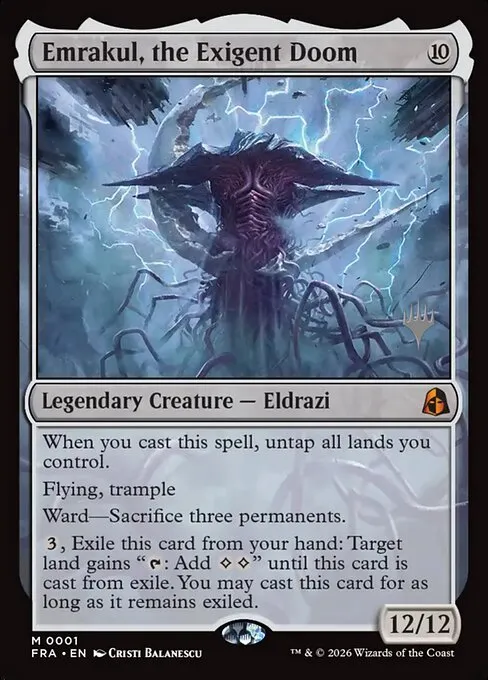 Emrakul, the Exigent Doom - Foil