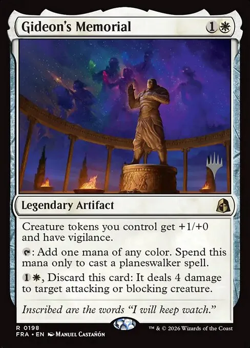 Gideon's Memorial - Foil