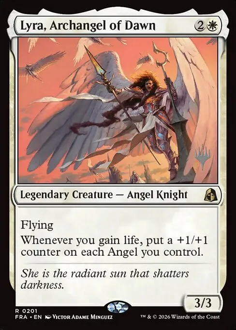 Lyra, Archangel of Dawn - Foil