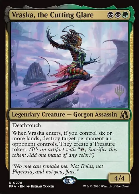Vraska, the Cutting Glare - Foil